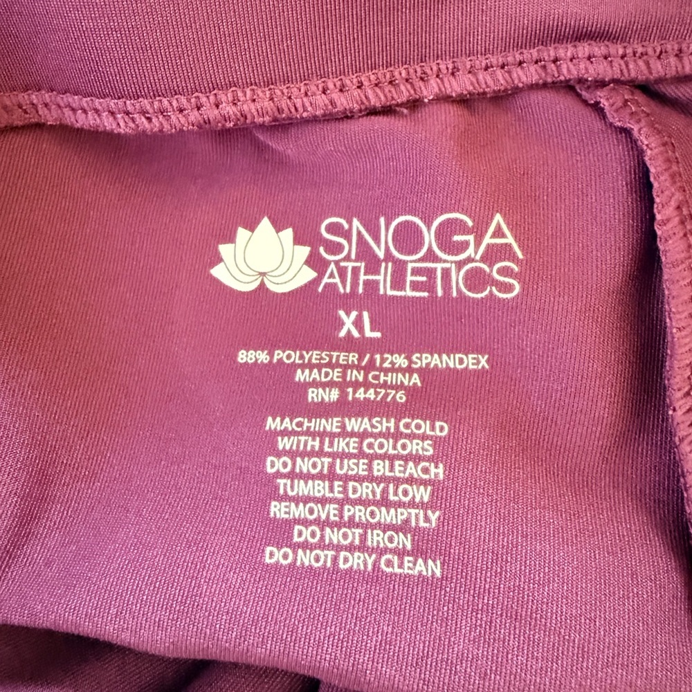 Snoga Athletics Women's Purple Skirt Set